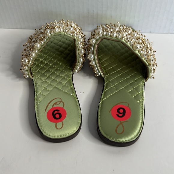 Sam Edelman Shoes Sam Edelman Elijah Satin With Pearls Pistachio